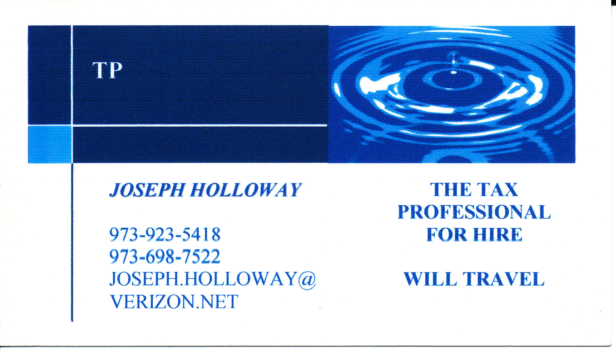 Joseph Holloway Tax Professional